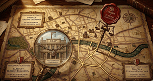 Map of London with VASP