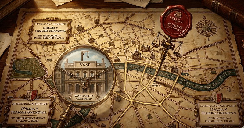 Map of London with VASP